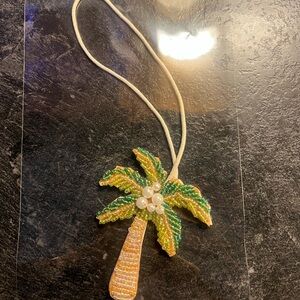 Palm Tree bag charm